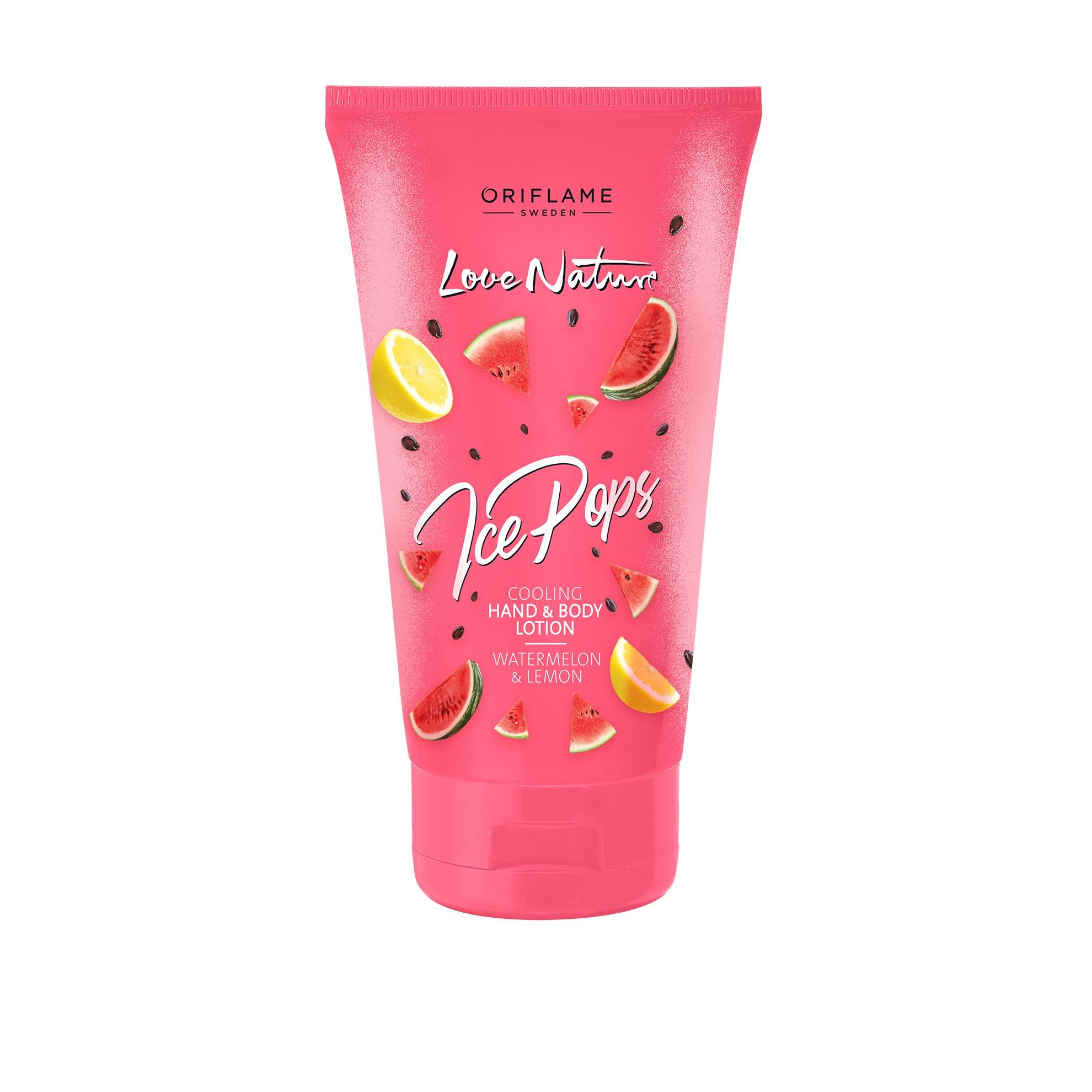 لوسیون بدن هندوانه و لیمو لاونیچر اوریفلیم ICE POPS Lotion Oriflame