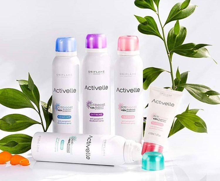 اسپری اکتیول فرش 48 ساعته اوریفلیم Activelle Fresh APD Spray Oriflame