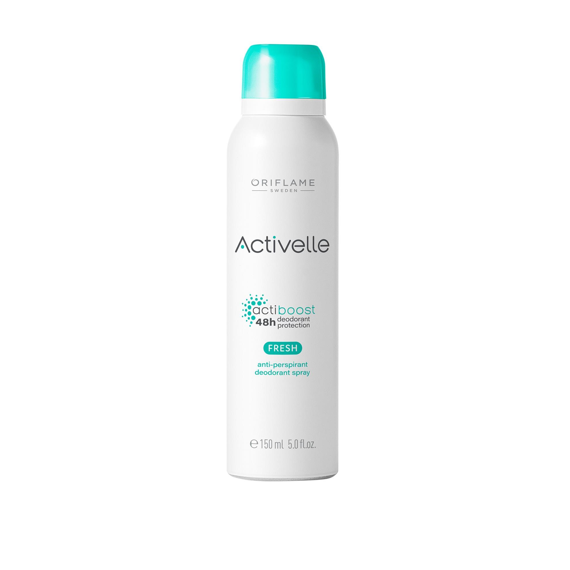 اسپری اکتیول فرش 48 ساعته اوریفلیم Activelle Fresh APD Spray Oriflame