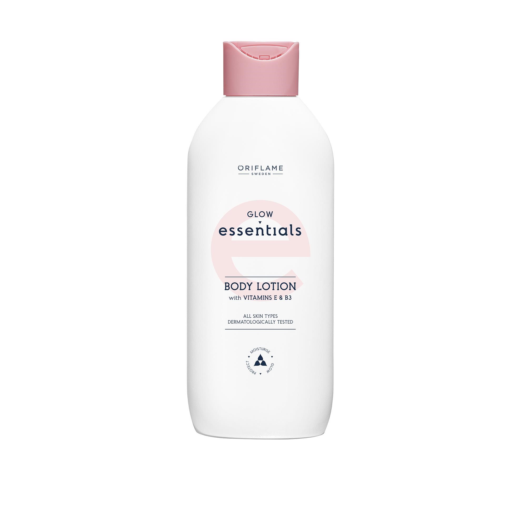 لوسیون بدن ویتامینه اسنشیالز اوریفلیم Glow Essentials Body Lotion Oriflame