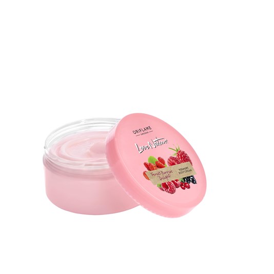 کرم بدن توت جنگلی و ماست لاونیچر اوریفلیم Love Nature Cream Orfilame