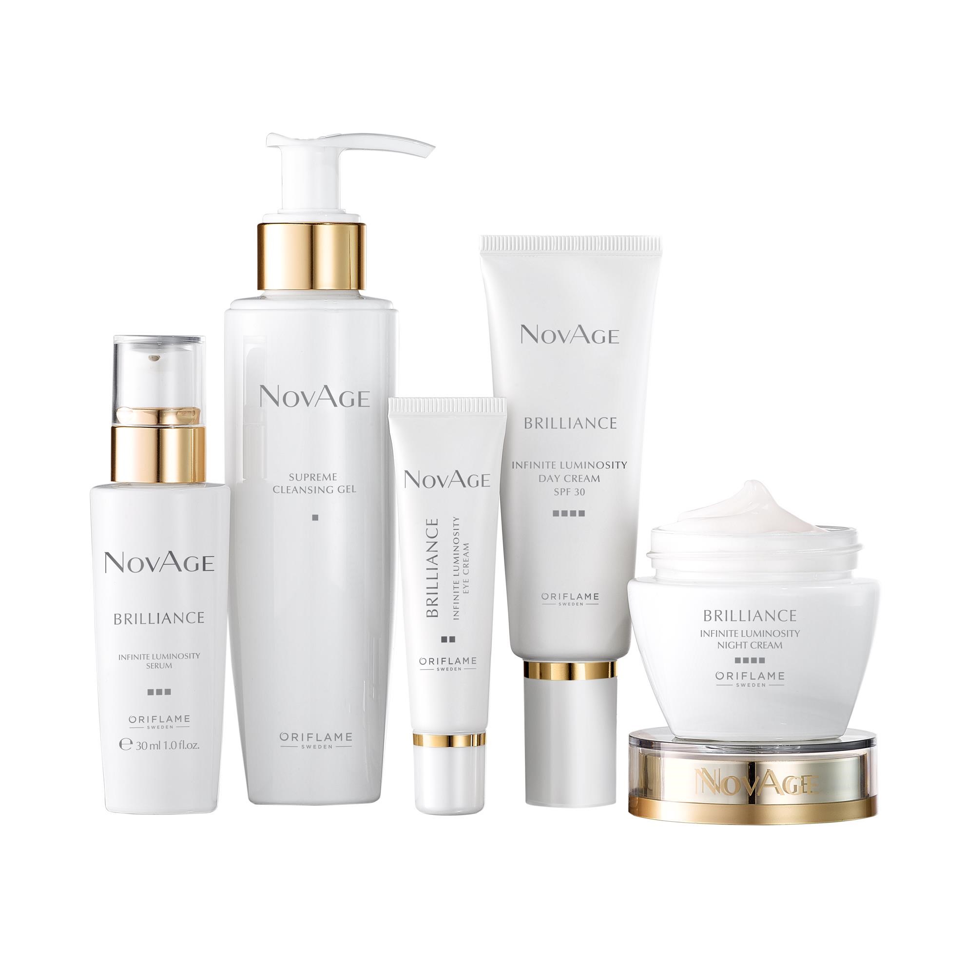 پک روشن کننده برلیانس نوایج اوریفلیم Novage Brilliance Infinite Oriflame