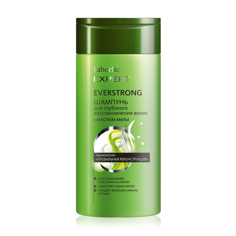 شامپو تقویت وترمیم کنندگی موی سرفابرلیک Faberlic EXPERT EVER STRONG Hair Shampoo