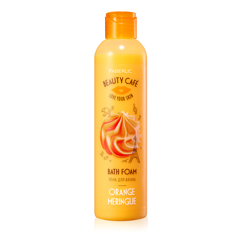 فوم حمام با عصاره پرتقال مرنگ فابرلیک Orange Meringue faberlic