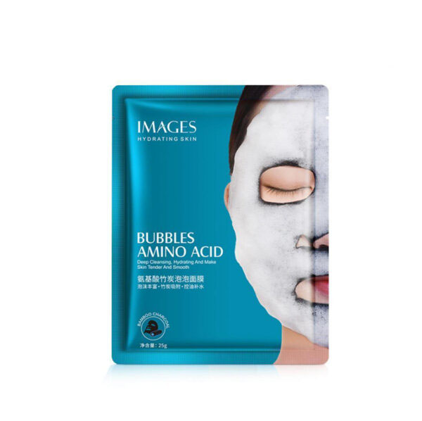 ماسک حباب ورقه ای کربن آمینو اسید ایمیجز Images Facial Mask