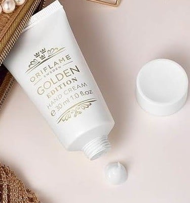 کرم دست طلایی هندکر اوریفلیم Hand Care Golden Cream Oriflame