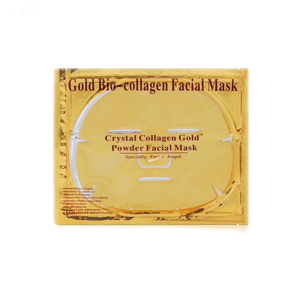 ماسک ورقه ای طلایی کلاژن گلدبایو Gold Bio Collagen Facial Gold Mask