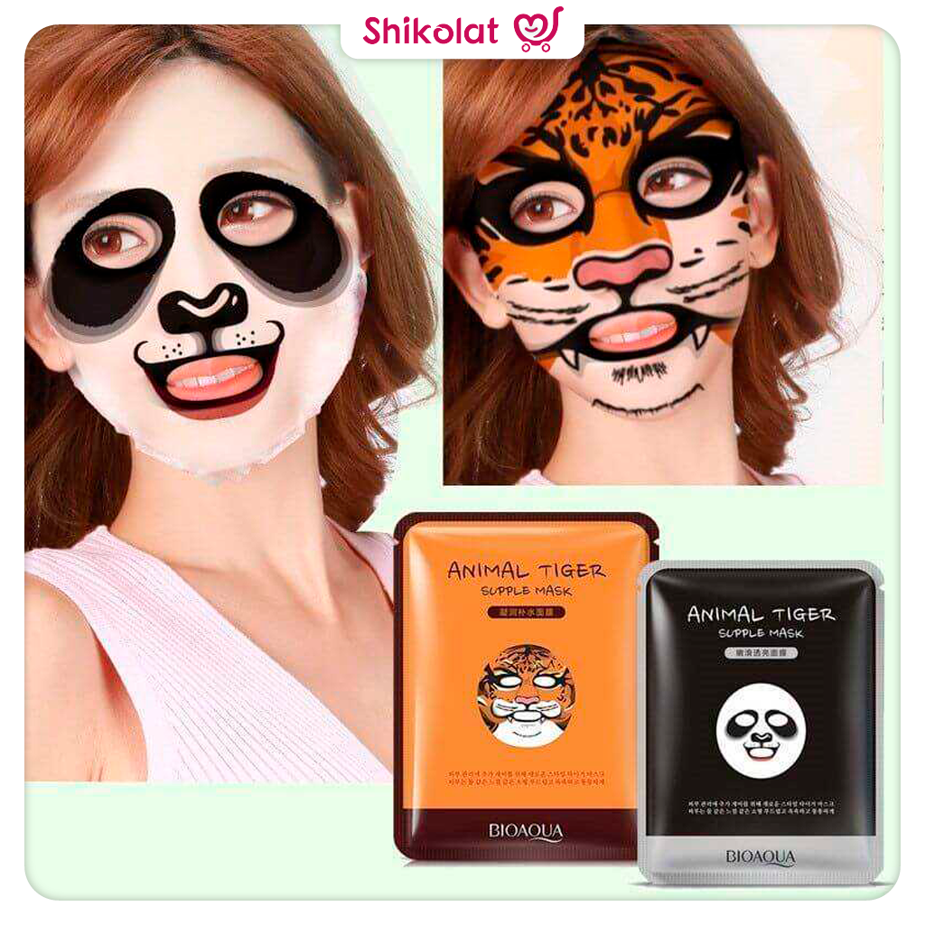 ماسک ورقه ای حیوانات بیوآکوا Cute Animal Face Masks BioAqua