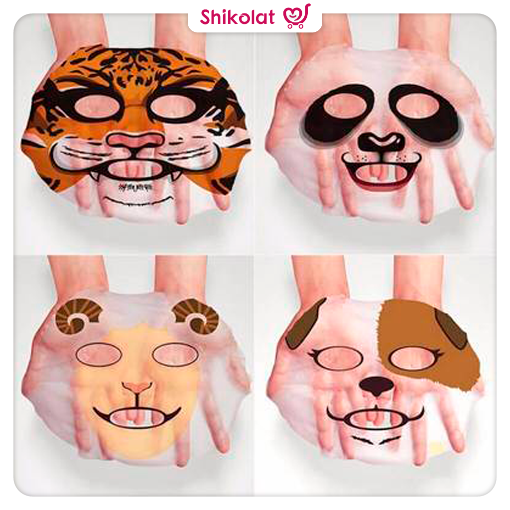 ماسک ورقه ای حیوانات بیوآکوا Cute Animal Face Masks BioAqua