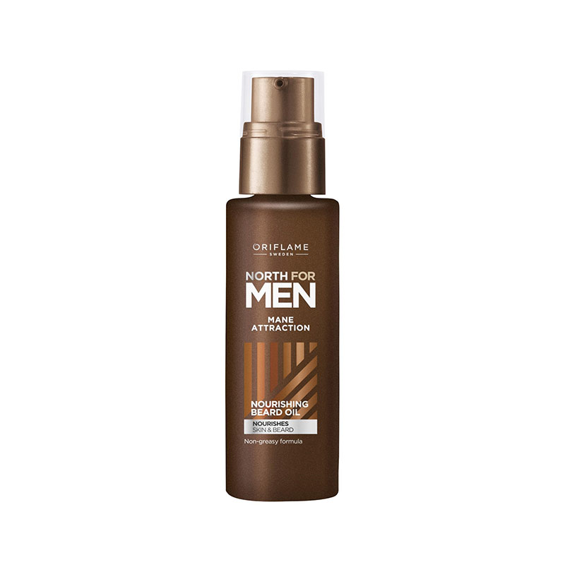 روغن مغذی موی ریش نورث فورمن اوریفلیم North For Men Oriflame
