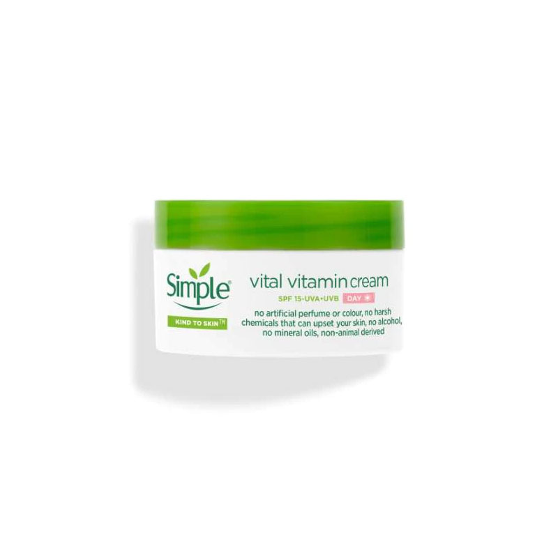 کرم روز ویتال ویتامینه ضروری سیمپل محافظ SPF15 حجم ۵۰ میل