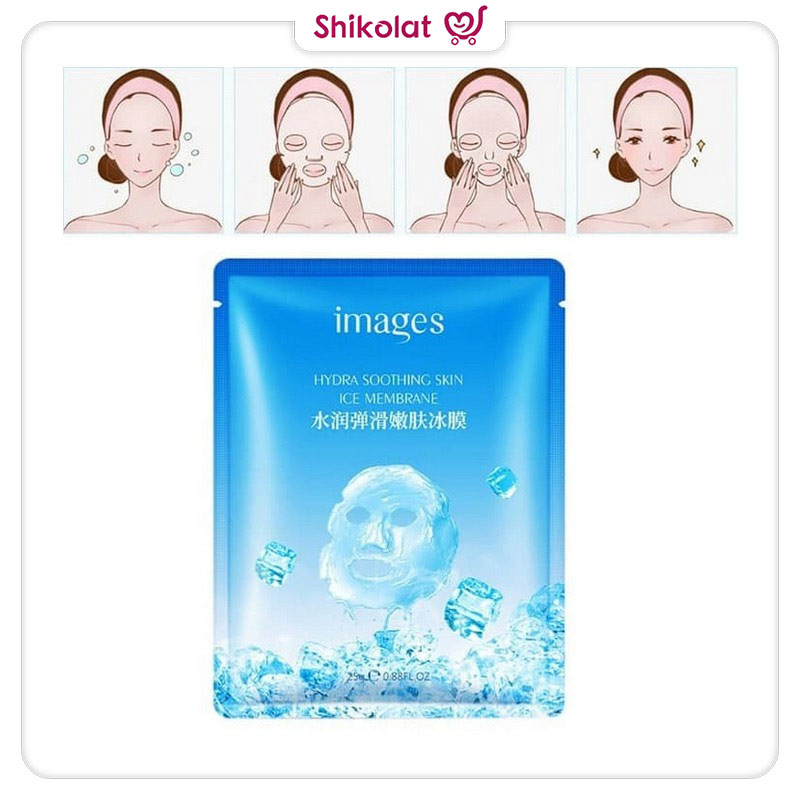 ماسک ورقه ای یخی آبرسان و مرطوب کننده صورت ایمیجز