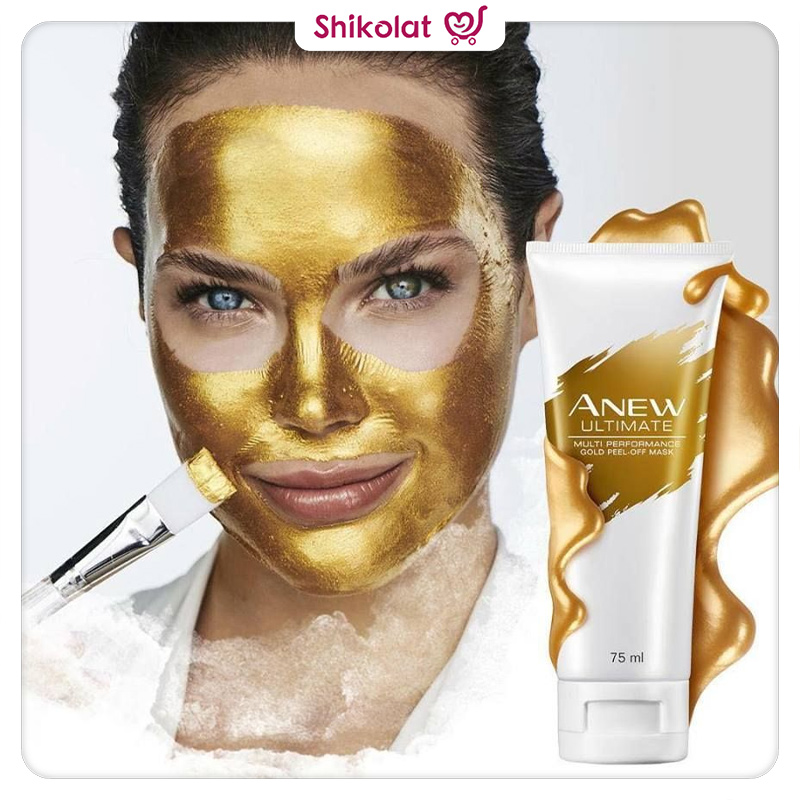 ماسک صورت پیل آف چند منظوره طلا آون مدل Anew Ultimate حجم 75 میل