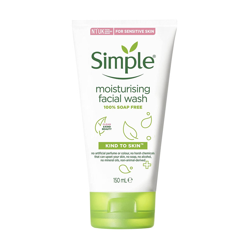 ژل شستشوی پوست صورت سیمپل مدل Kind to Skin حجم 150 میل