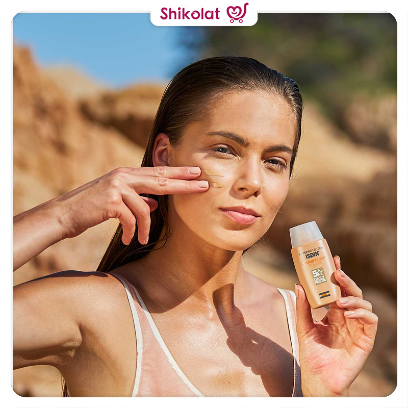 کرم ضد آفتاب فیوژن واتر ایزدین با SPF 50 حجم 50 میل