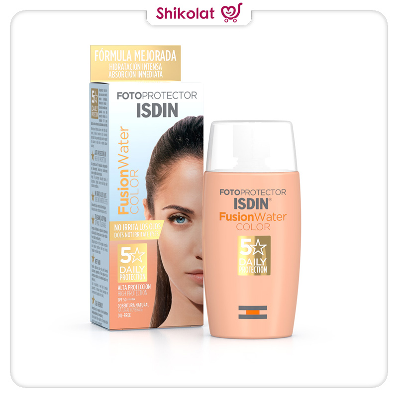 کرم ضد آفتاب فیوژن واتر ایزدین با SPF 50 حجم 50 میل