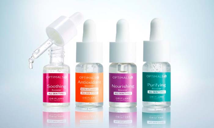 بوستر تسکین دهنده پوست اپتیمالز اوریفلیم Booster Optimals Oriflame (کپی)