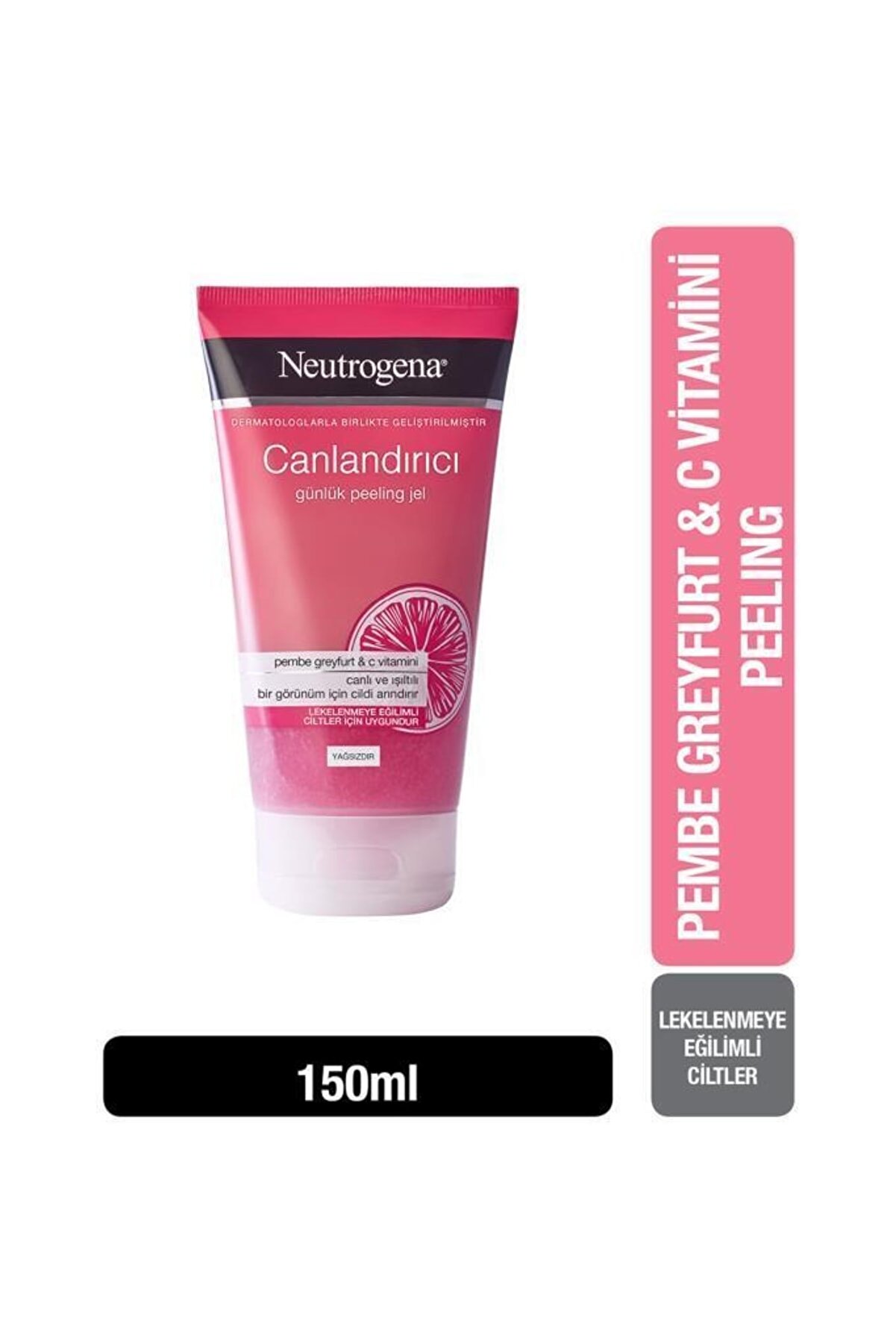 ژل لایه بردار گریپ فروت صورتی با حجم 150 میل نوتروژینا Neutrogena