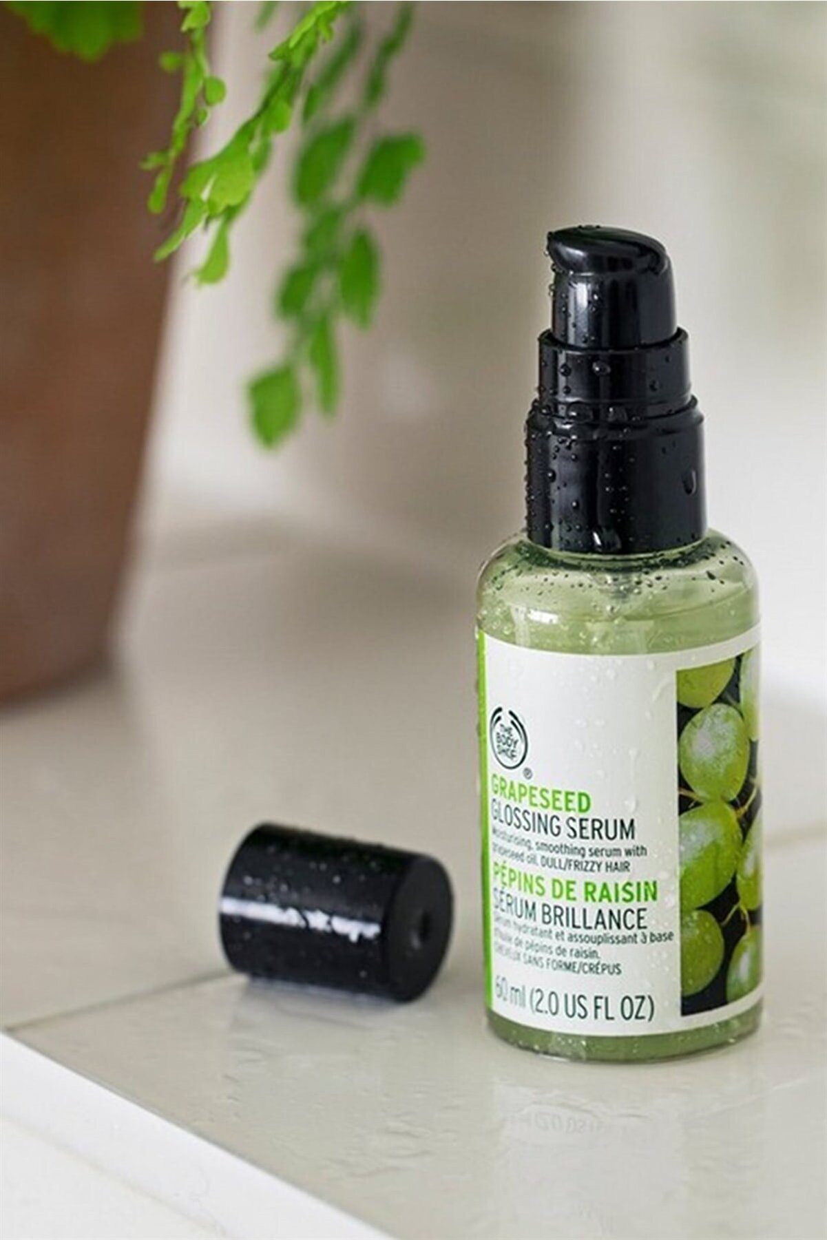 سرم مو براق کننده هسته انگور 60 میل بادی شاپ The body shop