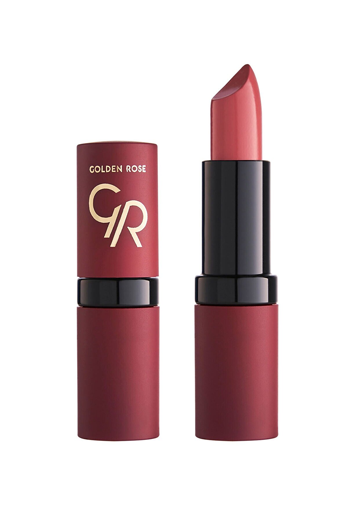 رژ لب جامد مات مخملی ولوت  گلدن رز Golden Rose