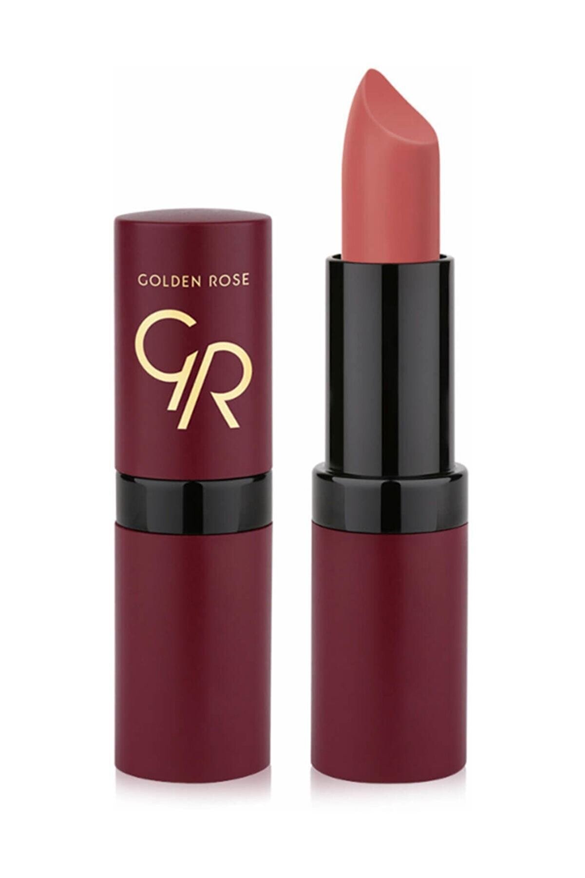 رژ لب جامد مات مخملی ولوت  گلدن رز Golden Rose