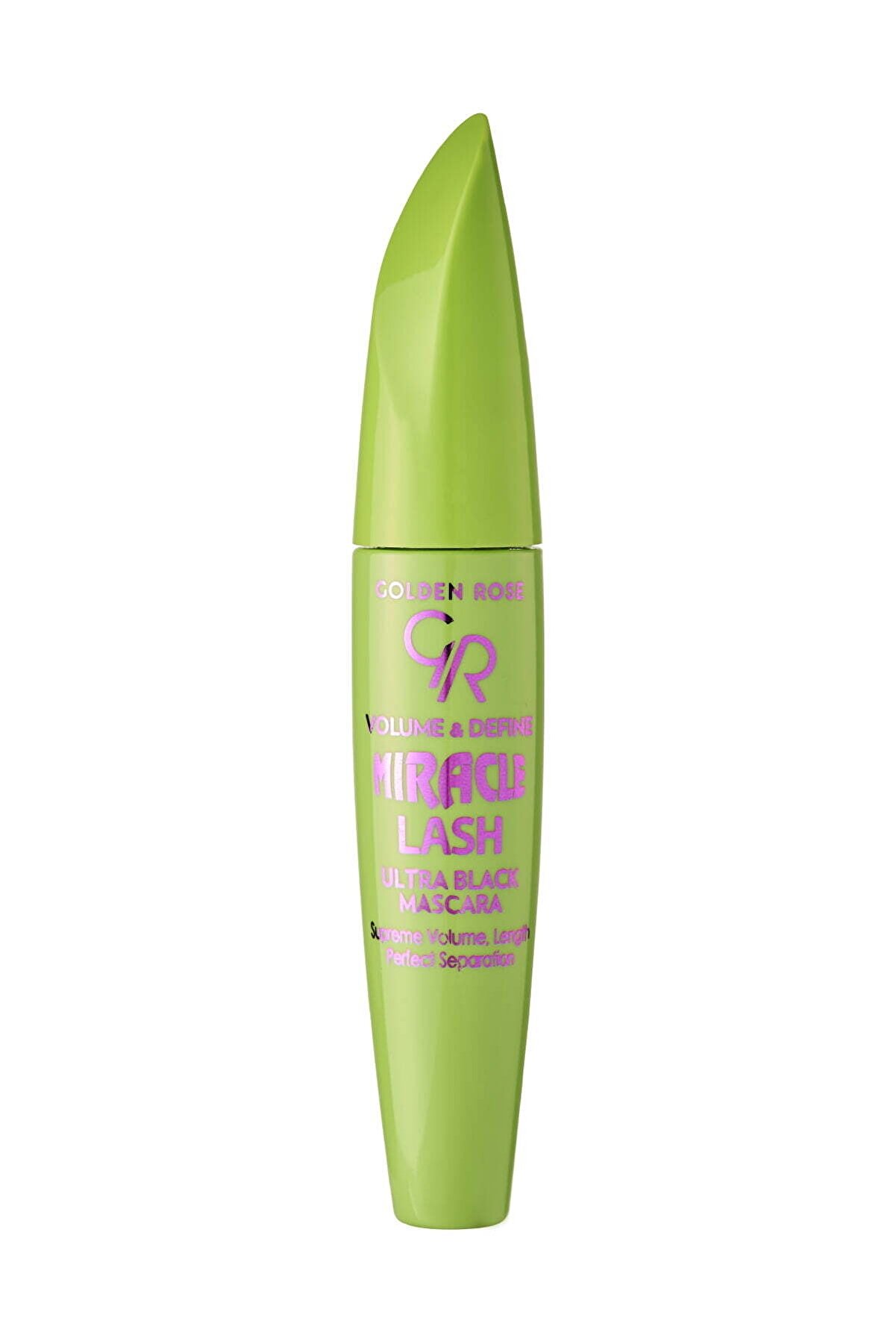 ریمل حجم دهنده و بلند کننده Miracle Lash Ultra مشکی گلدن رز Golden Rose