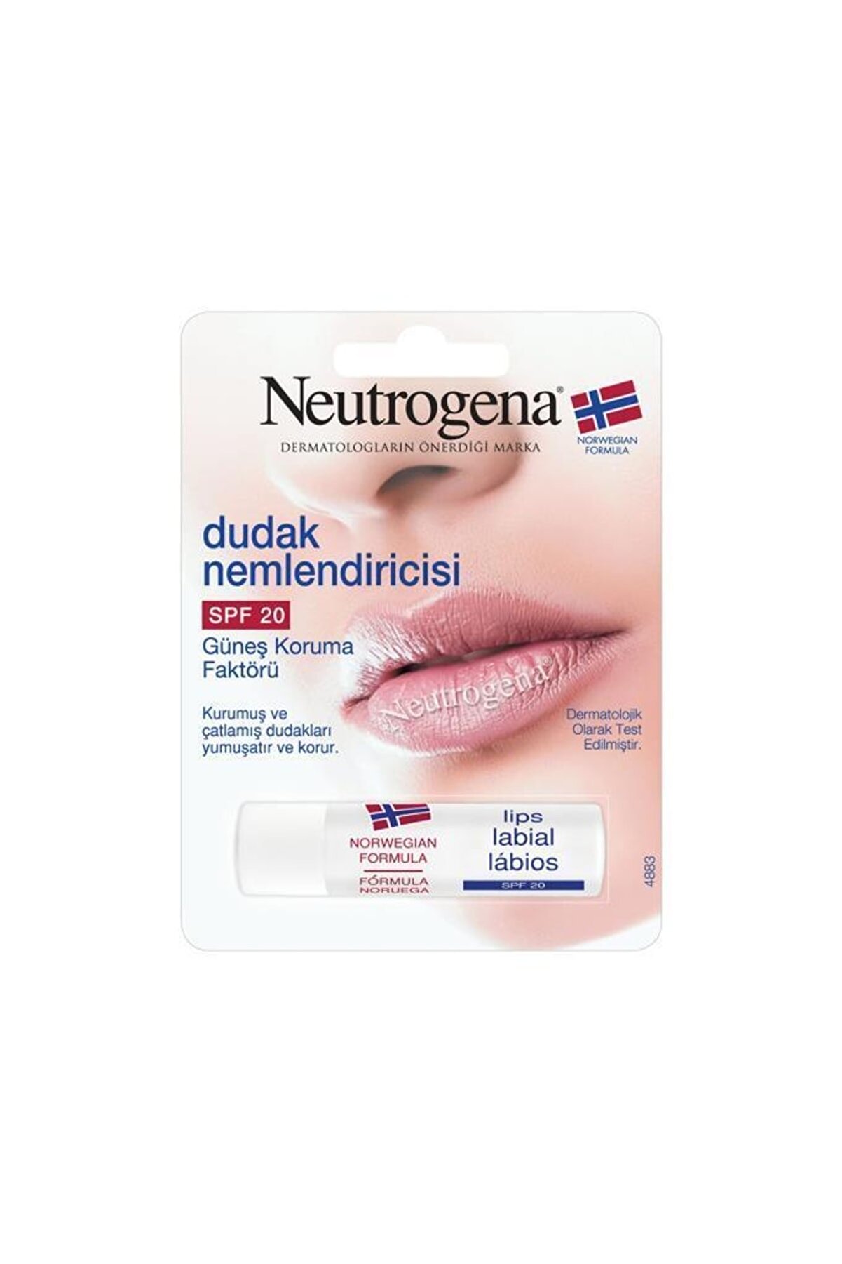 بالم مرطوب کننده لب با فاکتور محافظتی 5 گرم نوتروژینا نوتروژینا Neutrogena