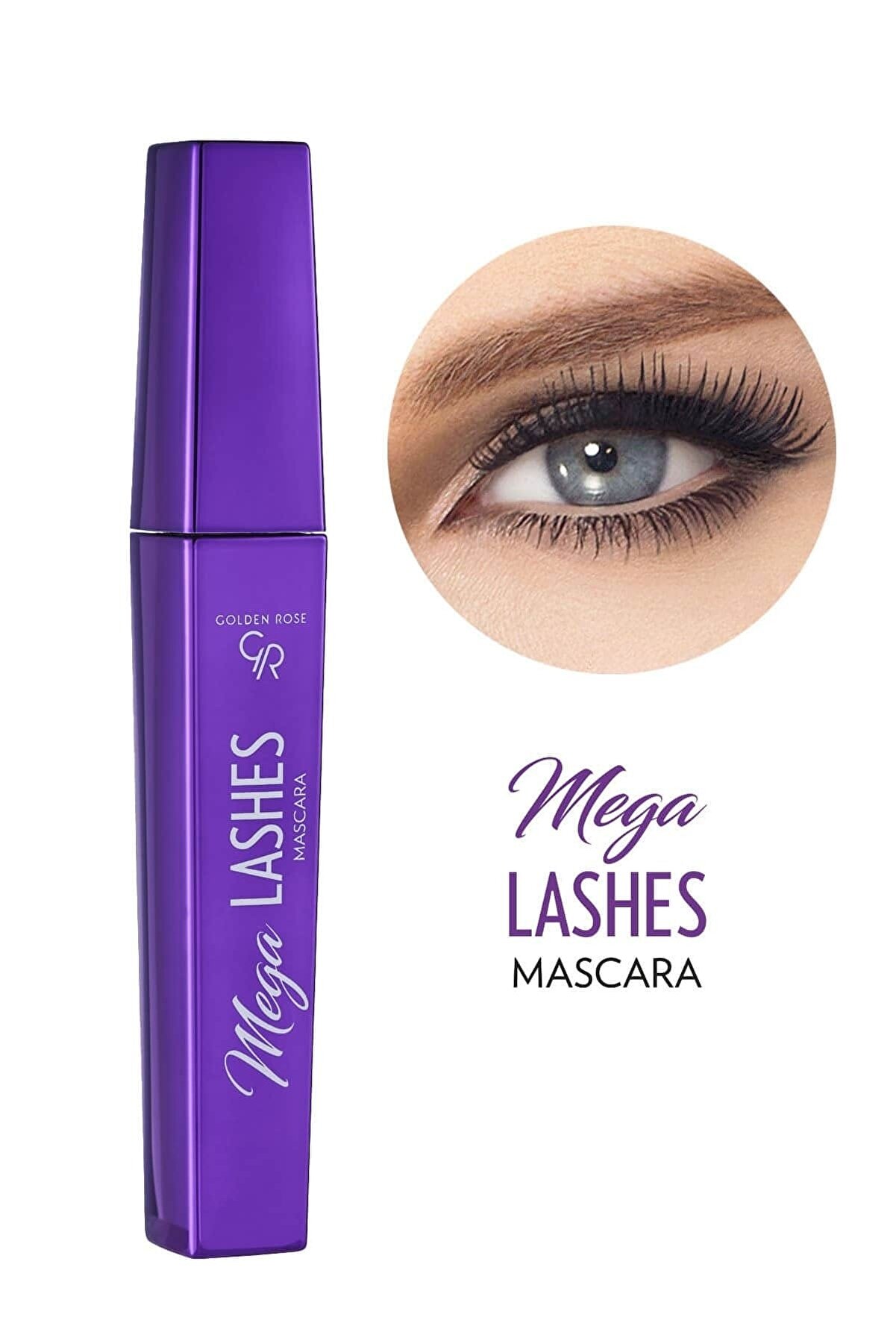 ریمل حجم دهنده مدل Mega Lashes گلدن رز Golden Rose