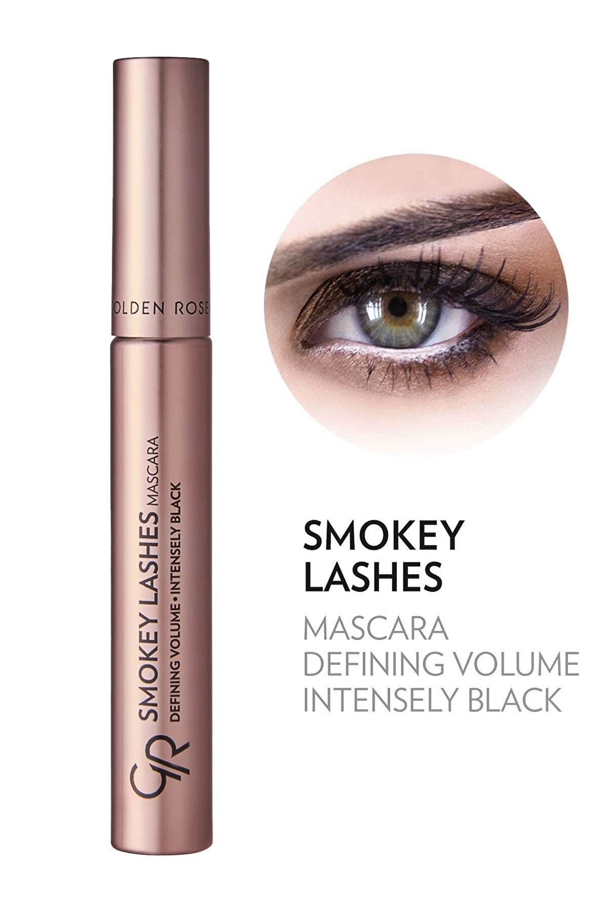 ریمل حجم دهنده Smokey Lashes مشکی گلدن رز Golden Rose