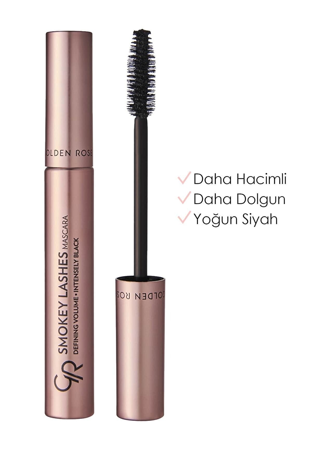 ریمل حجم دهنده Smokey Lashes مشکی گلدن رز Golden Rose