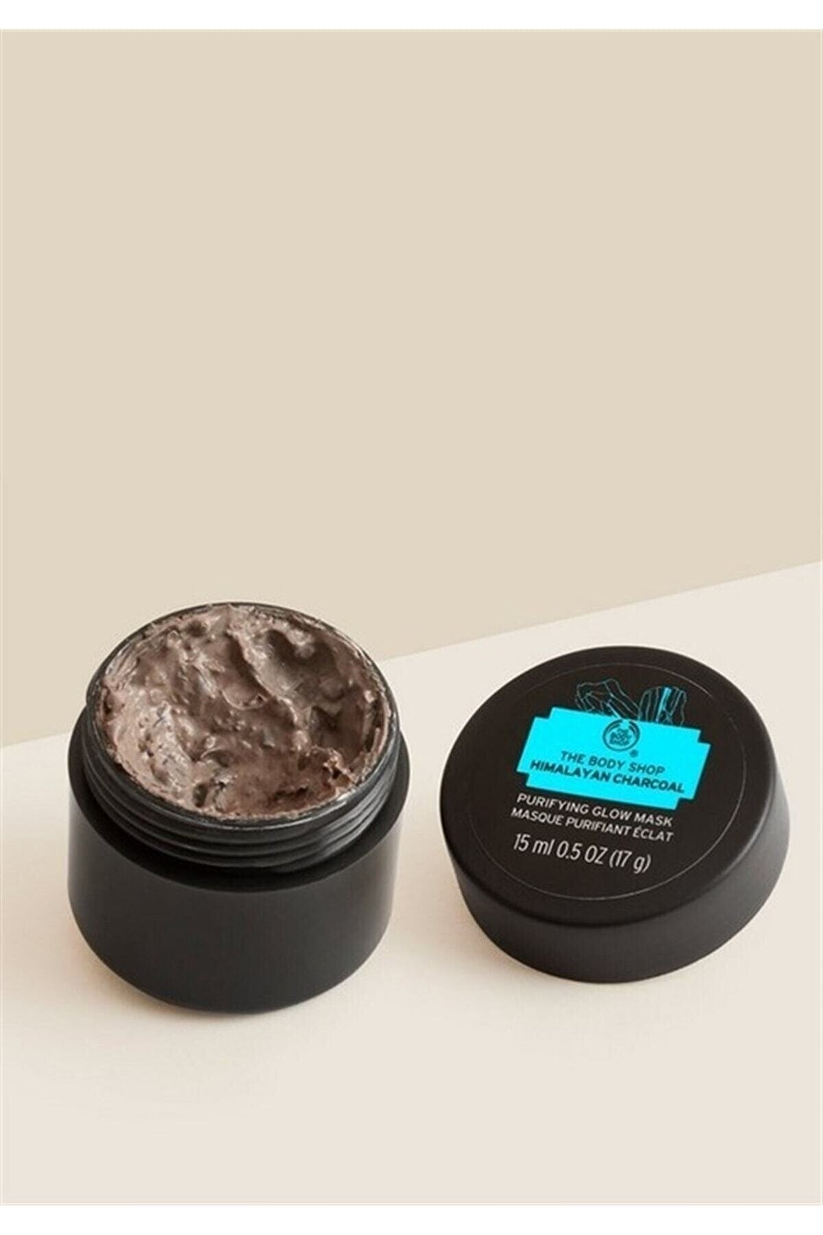 ماسک تابشی پاک کننده سم هیمالیا زغال چوب 15 میلی لیتر بادی شاپ The body shop