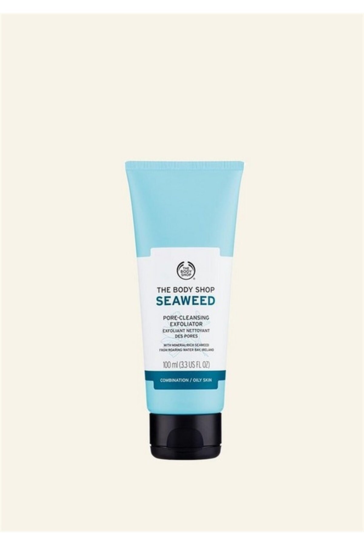 لایه برداری صورت و پاک کننده منافذ جلبک دریایی 100 میلی لیتر بادی شاپ The body shop