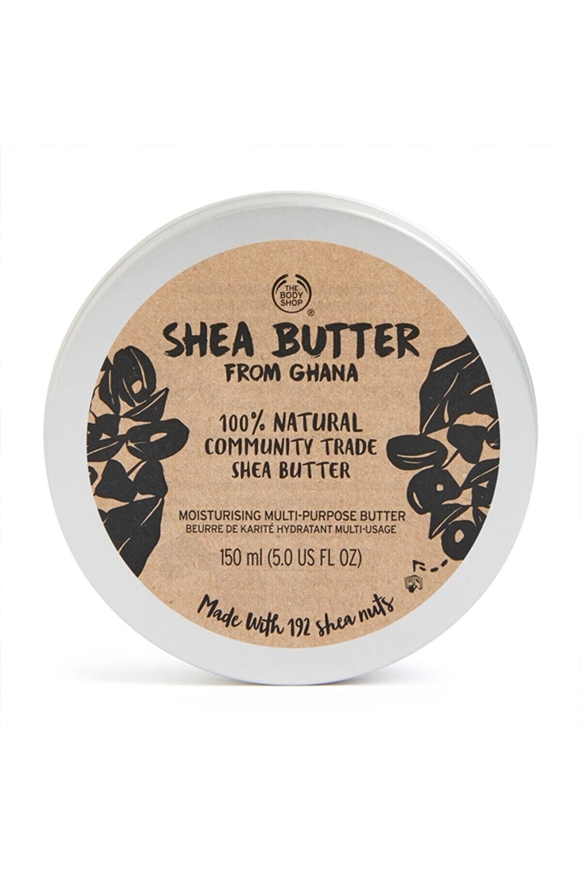 کره شی طبیعی 150 میلی لیتر بادی شاپ The body shop