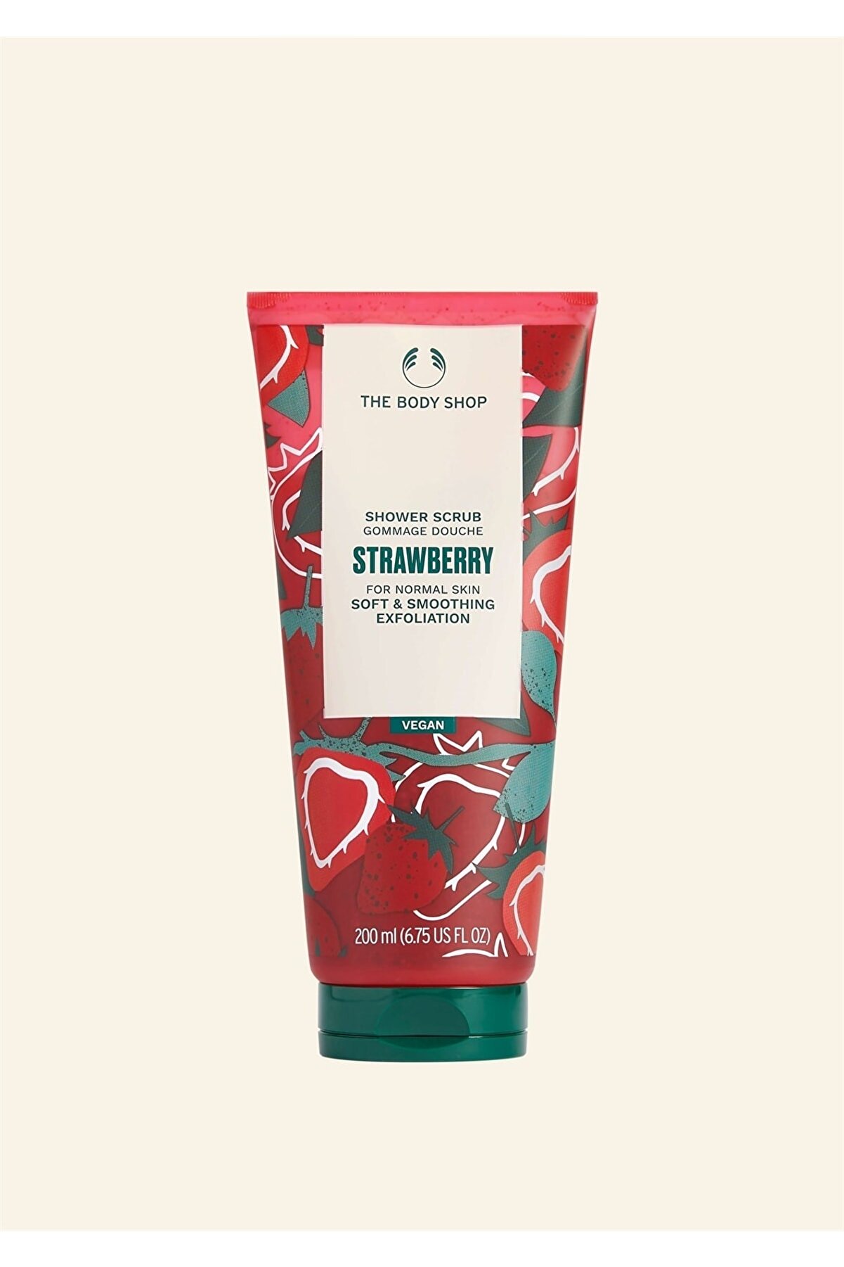لایه بردار بدن توت فرنگی 200 میلی لیتر بادی شاپ The body shop