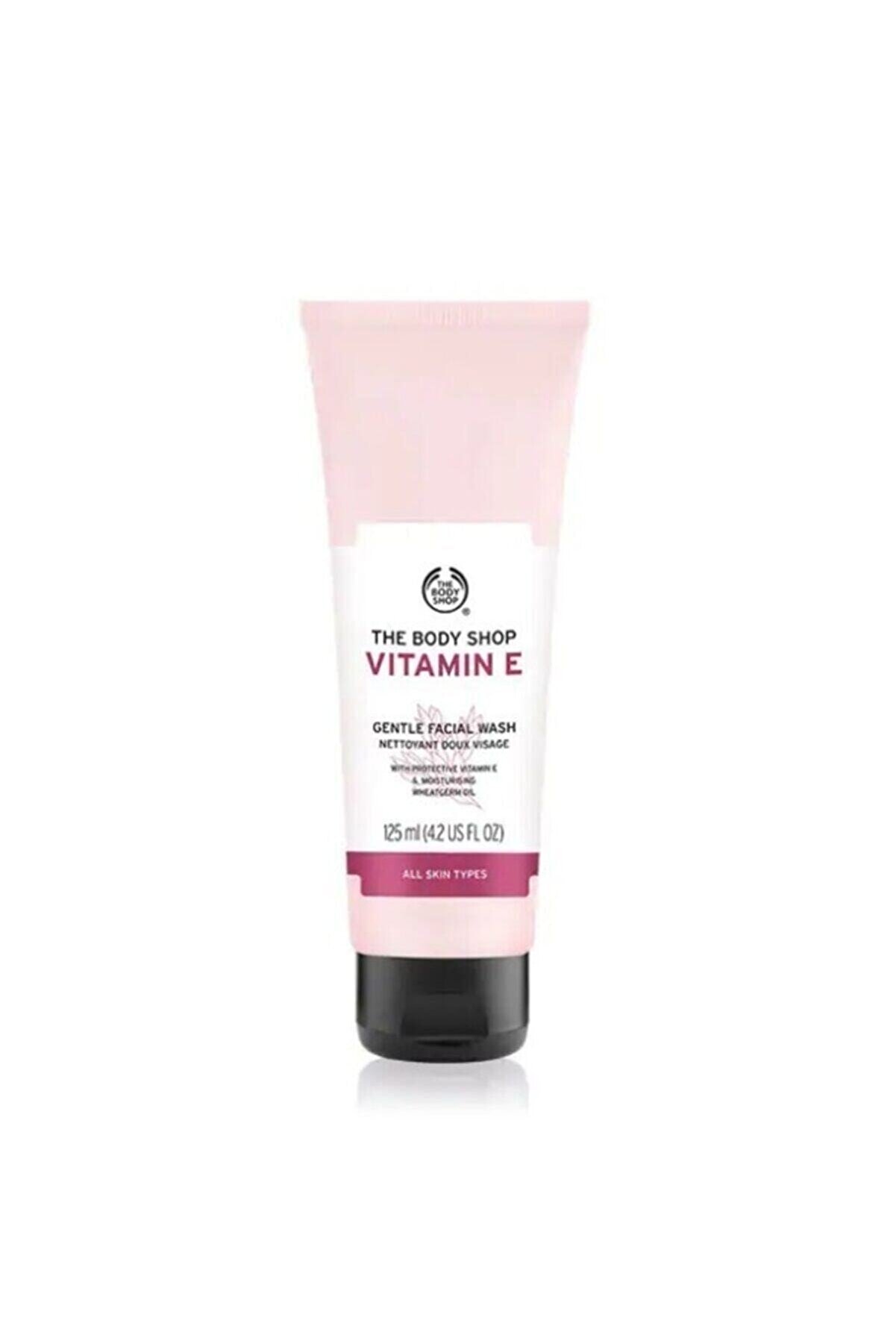 ژل شستشوی ویتامین E صورت 125 میلی لیتر بادی شاپ The body shop