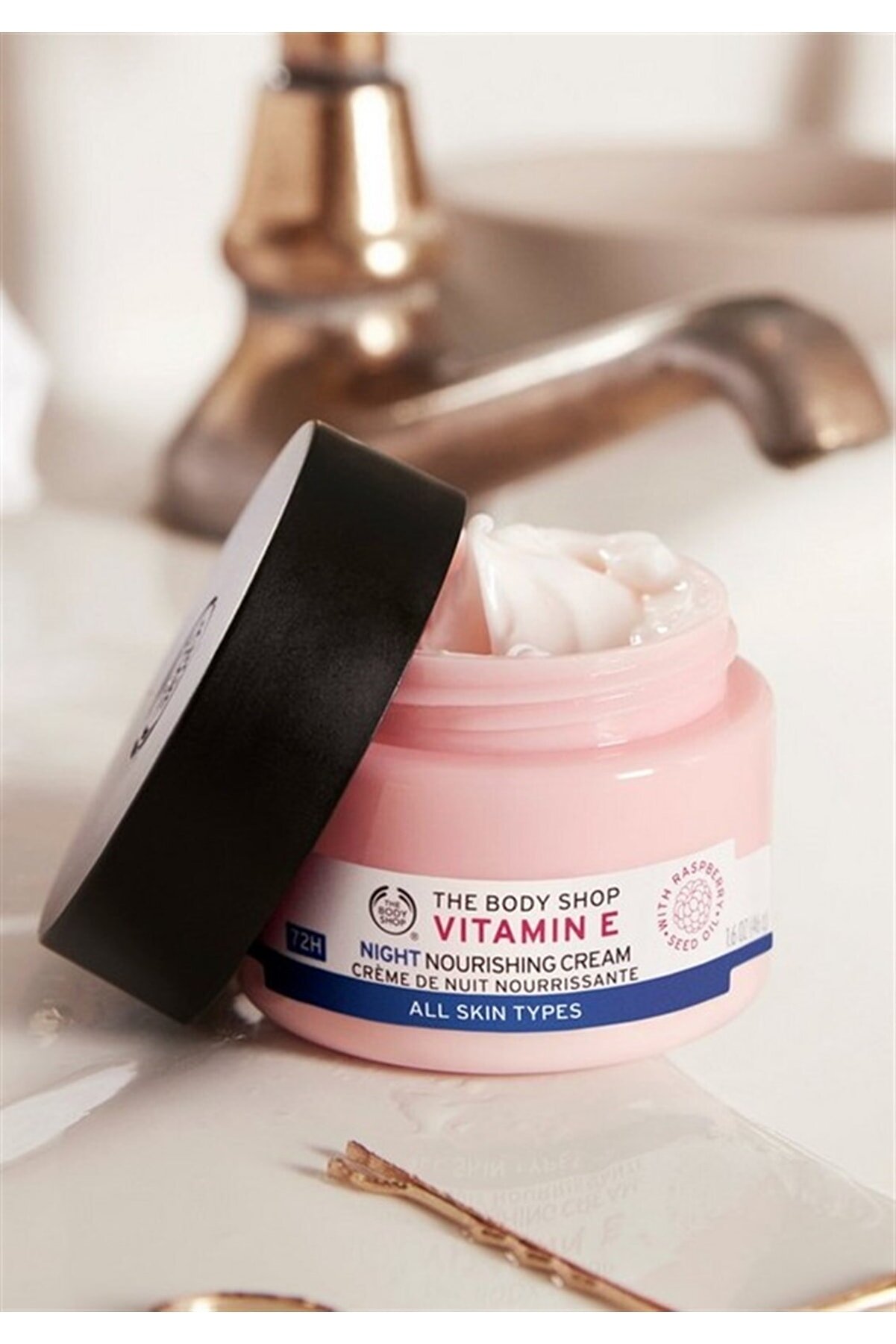 ویتامین E  کرم شب 50 میلی لیتر بادی شاپ The body shop
