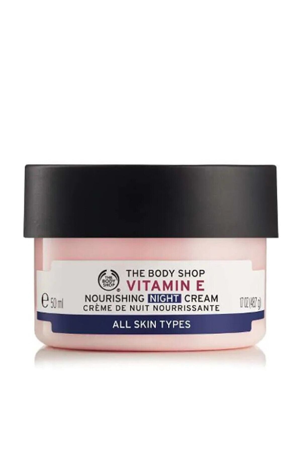ویتامین E  کرم شب 50 میلی لیتر بادی شاپ The body shop