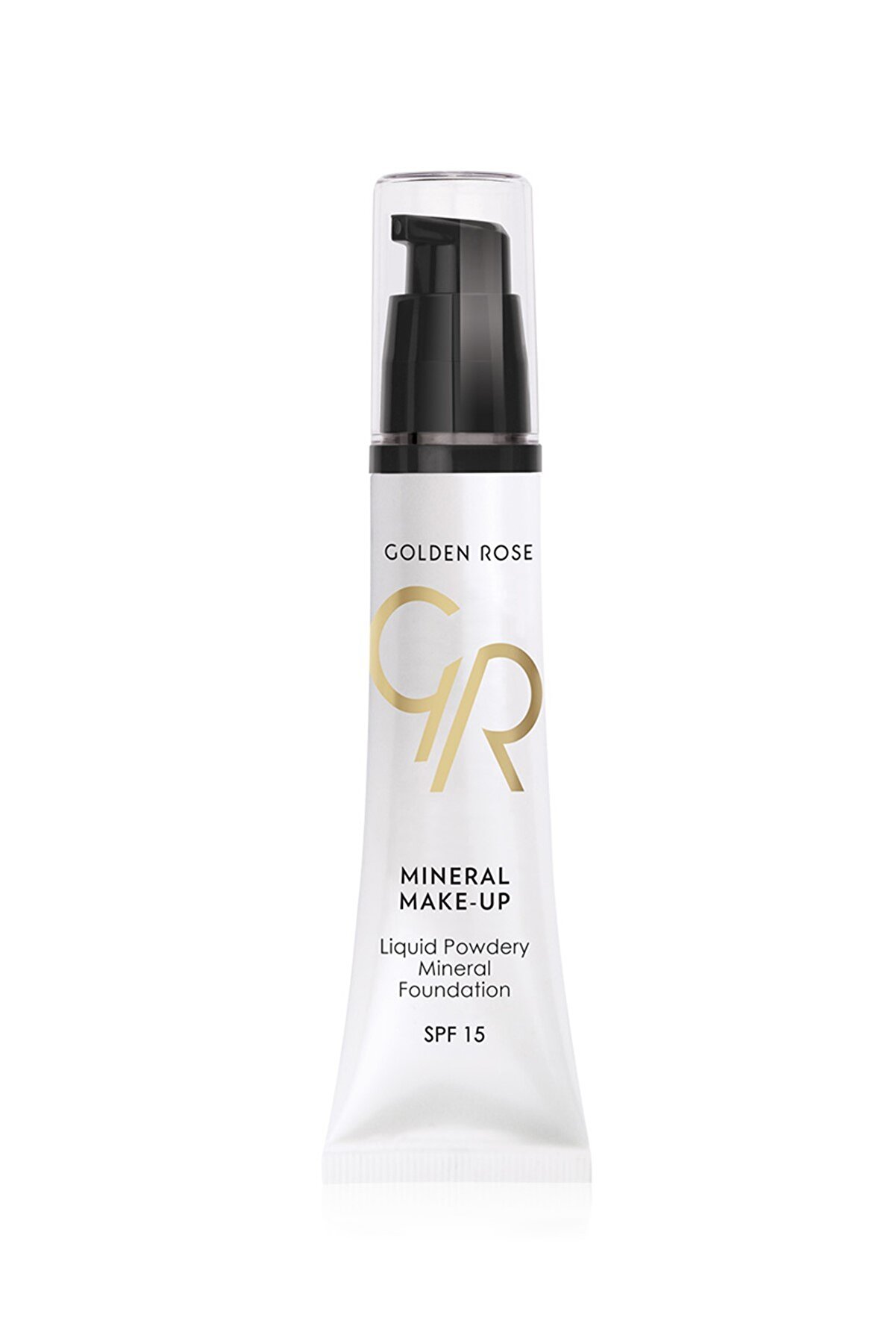 کرم پودر مایع مدل MINERAL شماره 13 با حجم 34 میلی لیتر و SPF 15 گلدن رز Golden Rose