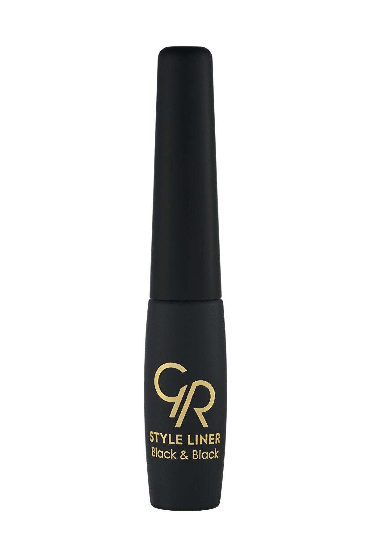 خط چشم مشکی مدل Style Liner Metallic  گلدن رز Golden Rose