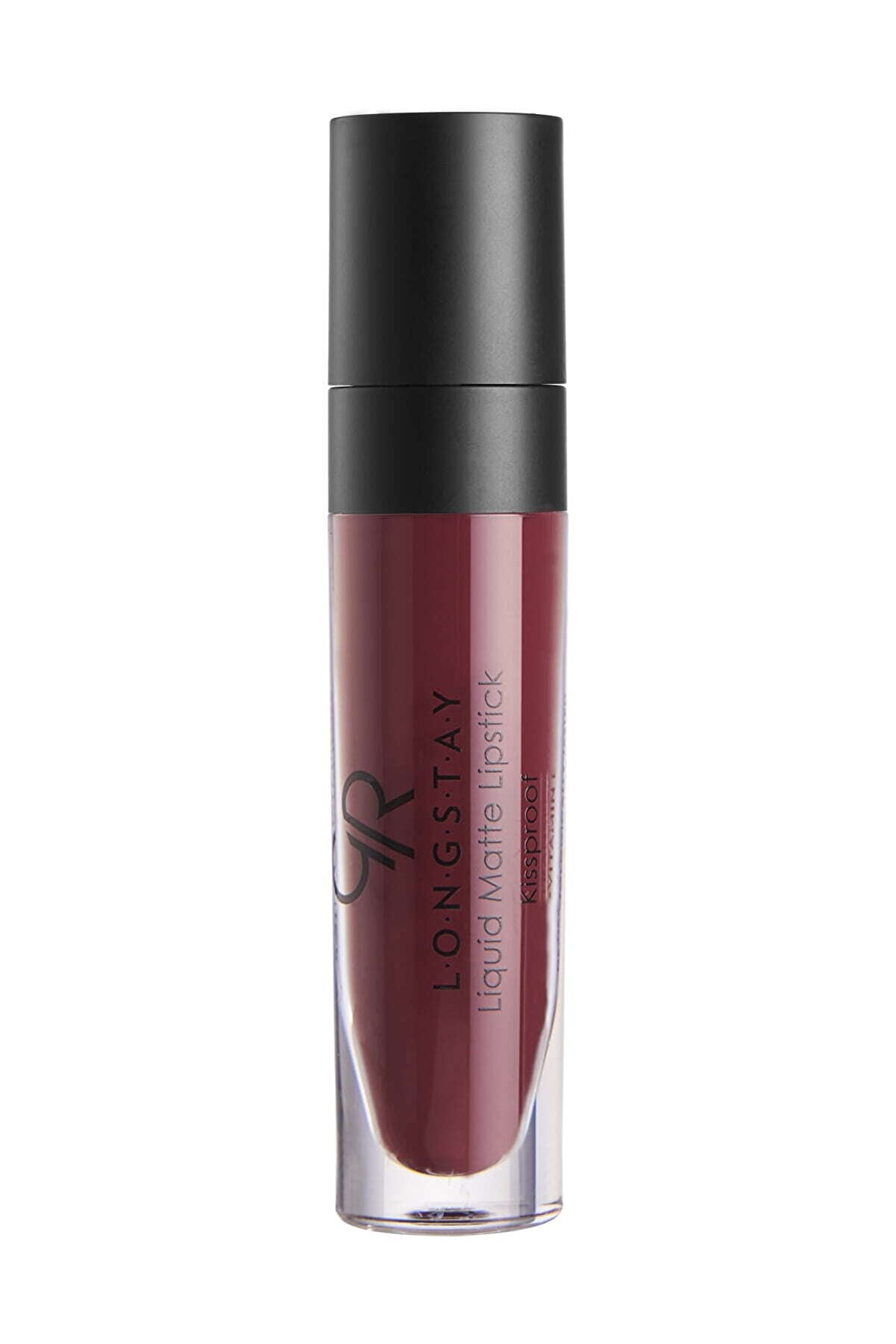رژ لب مات مایع رنگ بنفش شماره 15 گلدن رز Golden Rose