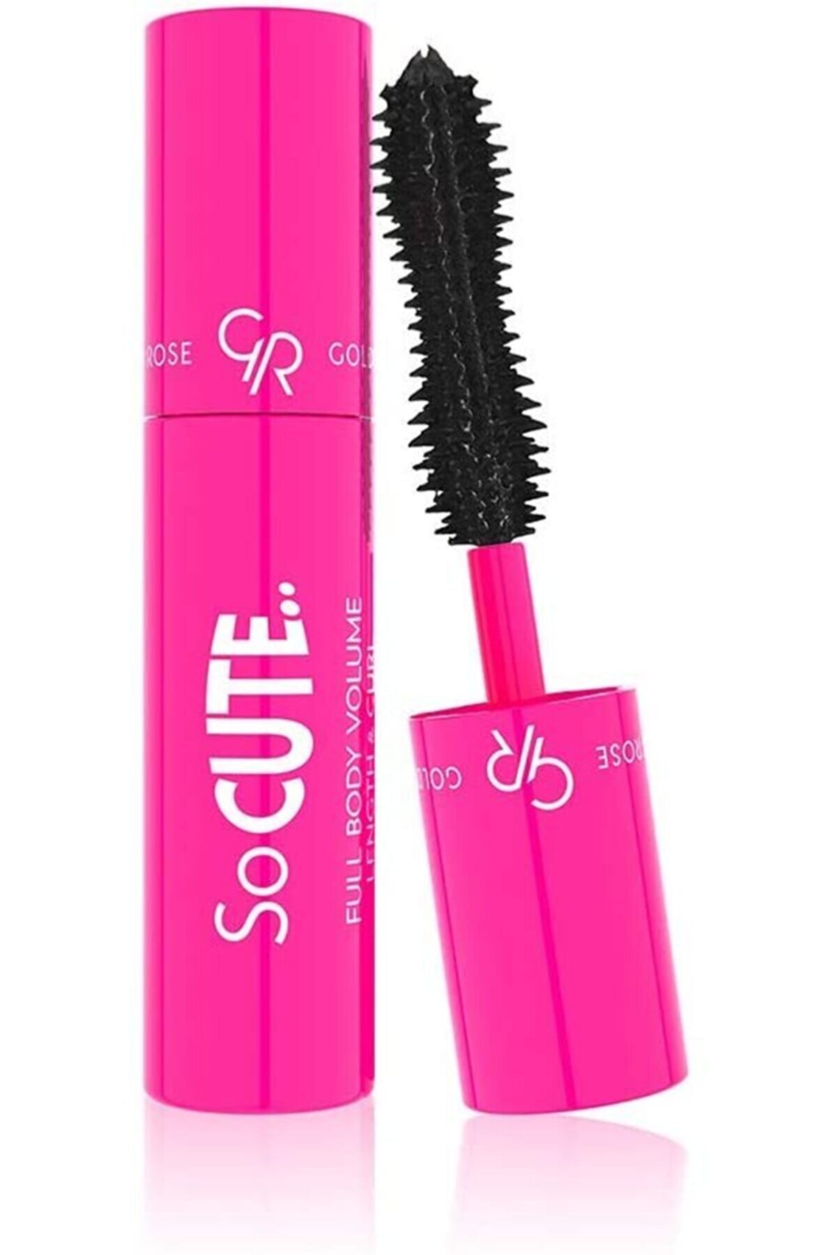 ریمل حجم دهنده ضد آب So Cute Mascara مسافرتی مشکی گلدن رز Golden Rose