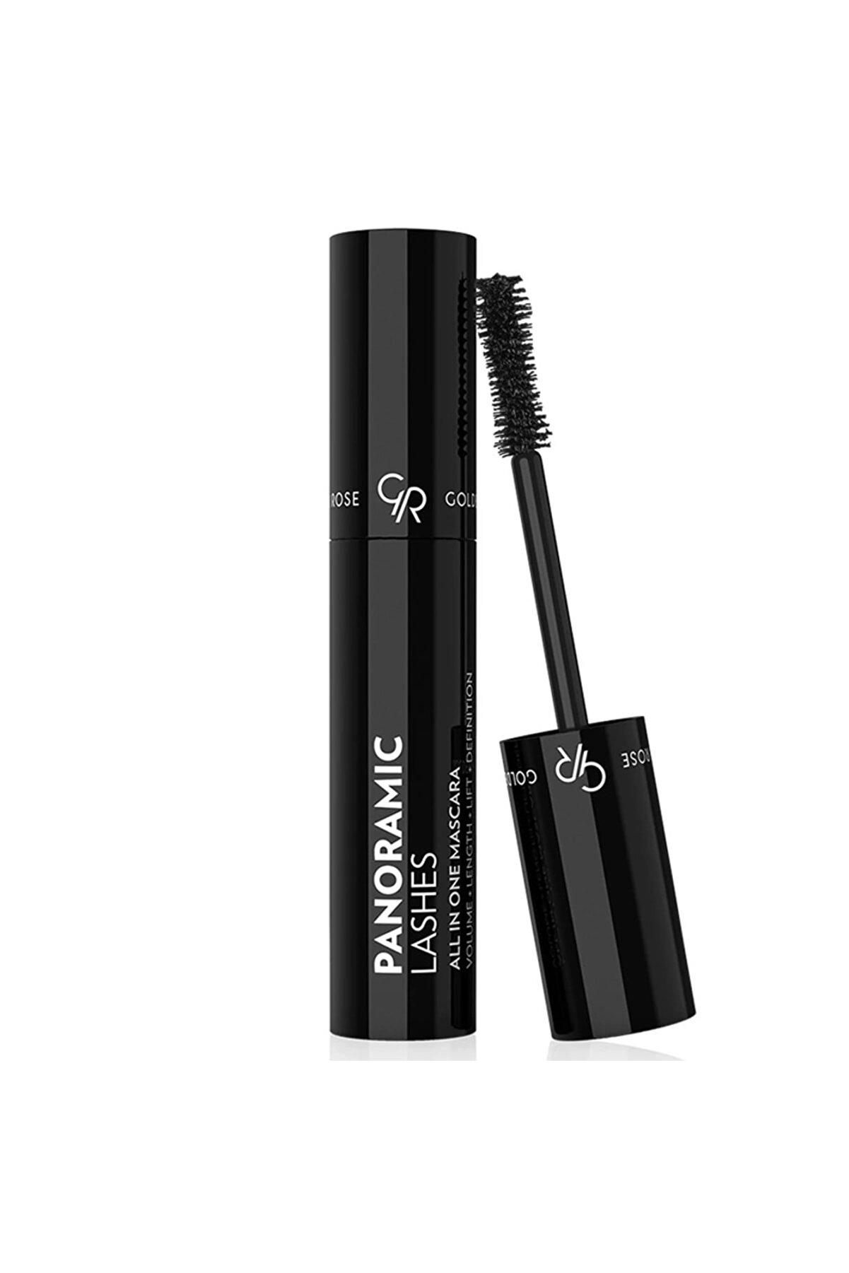 ریمل مژه ضد آب بلند کننده و حجم دهنده Panaromic Lashes مشکی گلدن رز Golden Rose