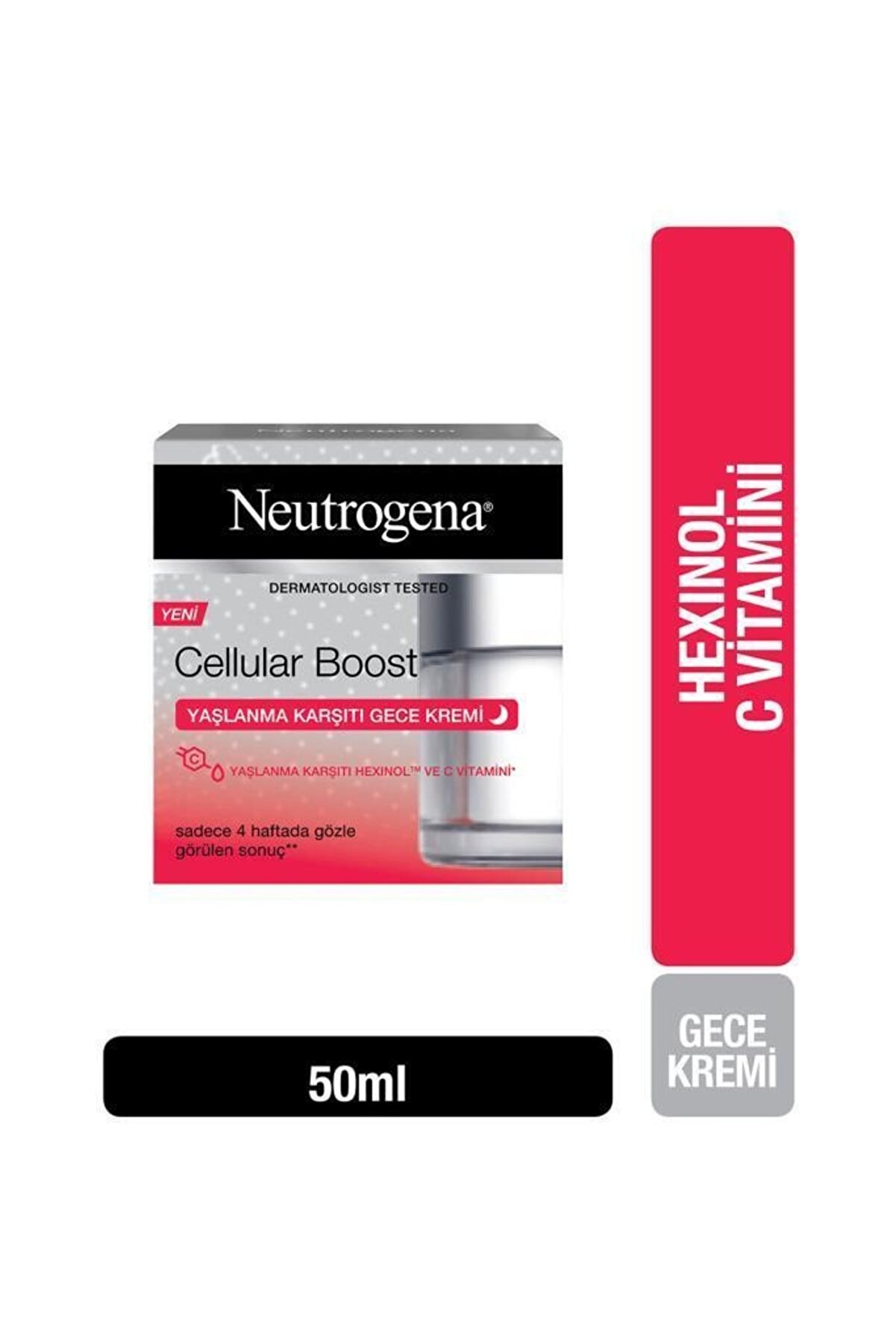 کرم شب ضد پیری سلولار بوست 50 میلی لیتر نوتروژینا Neutrogena