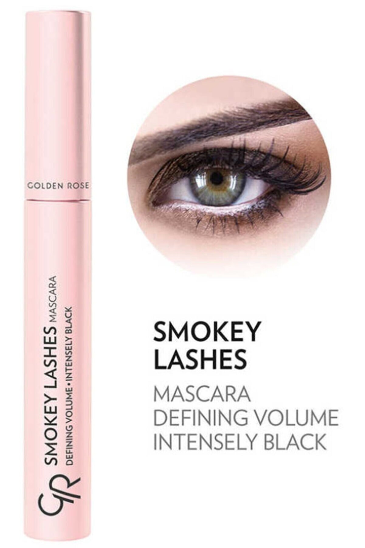 ریمل حجم دهنده Smokey Lashes مشکی گلدن رز Golden Rose