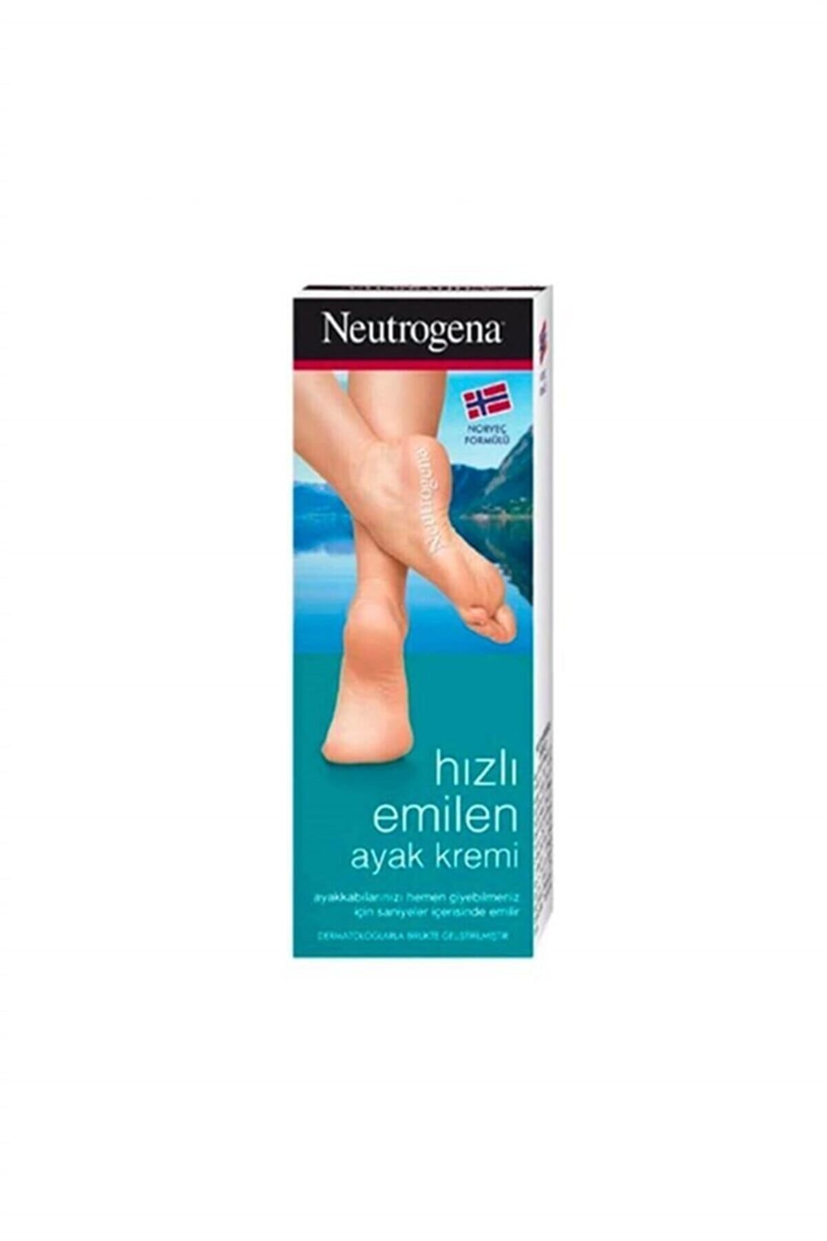 کرم پا فرمول نروژی جذب سریع 100 میلی لیتر نوتروژینا Neutrogena
