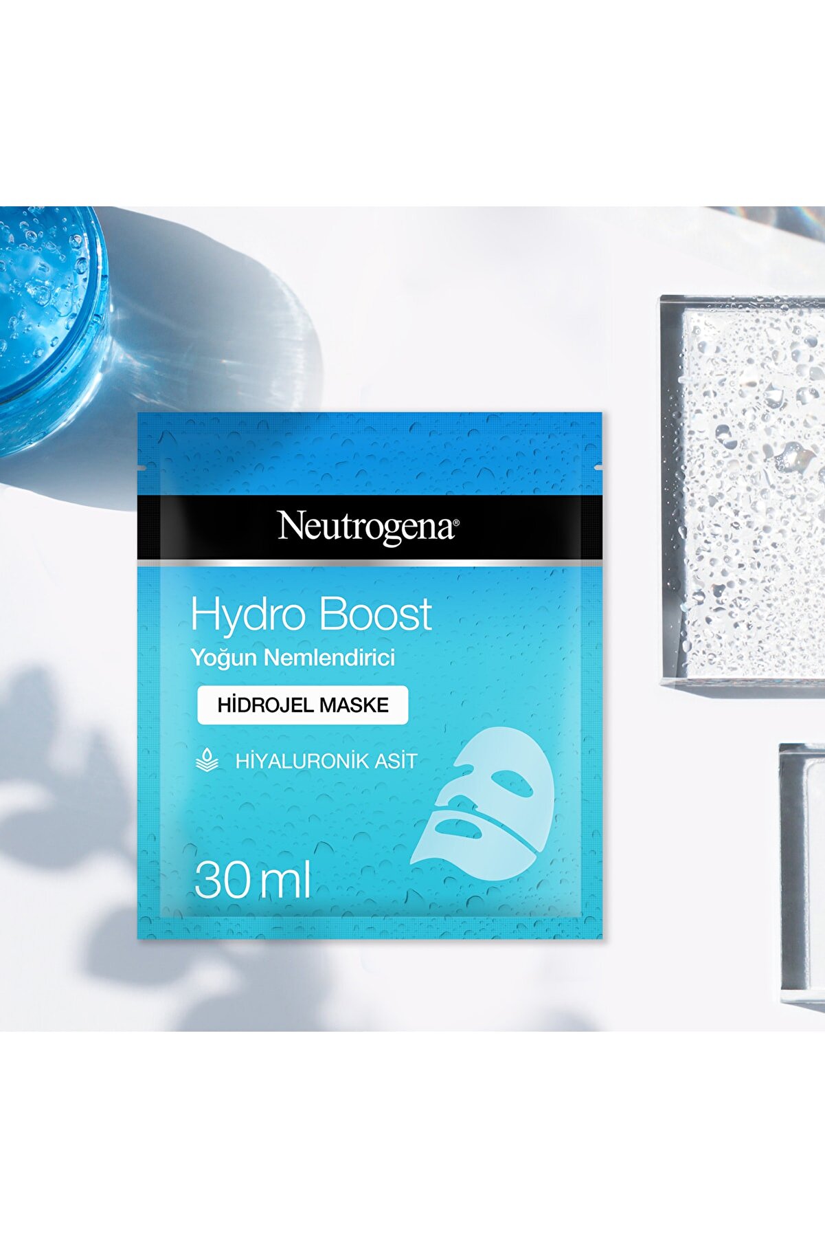 ماسک صورت ورقه ای هیدروژل هیدرو بوست 30 میلی لیتر نوتروژینا Neutrogena