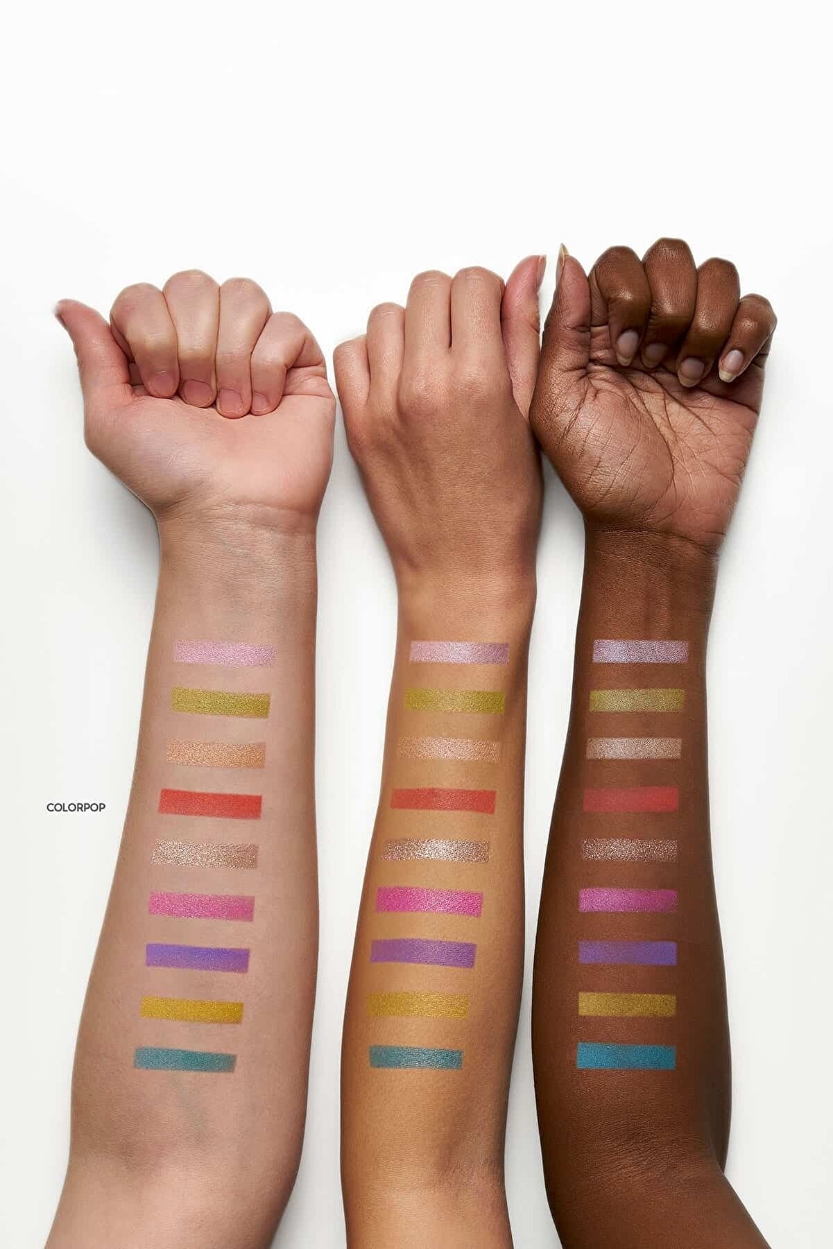 پالت سایه چشم مدل Miss Beauty رنگبندی  Colorpop گلدن رز Golden Rose