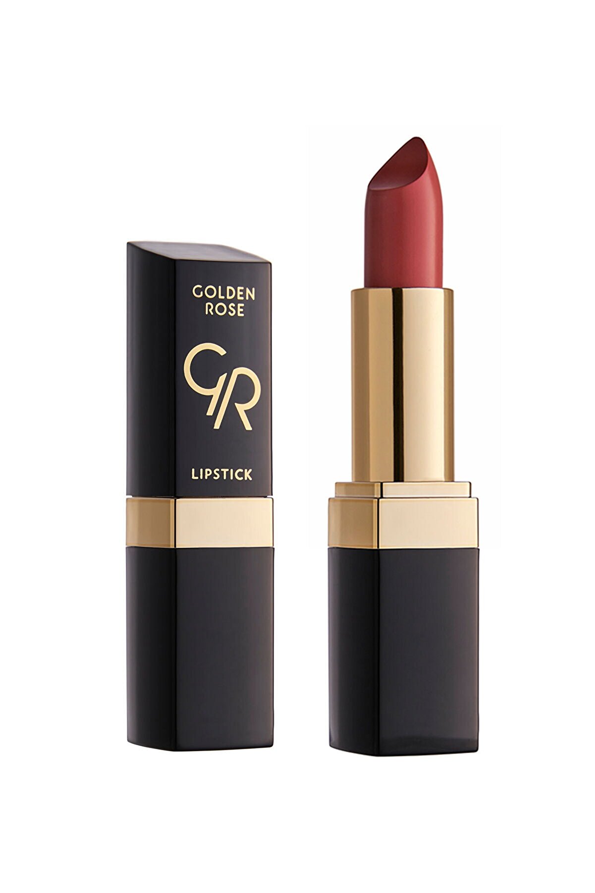رژلب جامد مدل Lipstick رنگ نارنجی شماره 54 گلدن رز Golden Rose