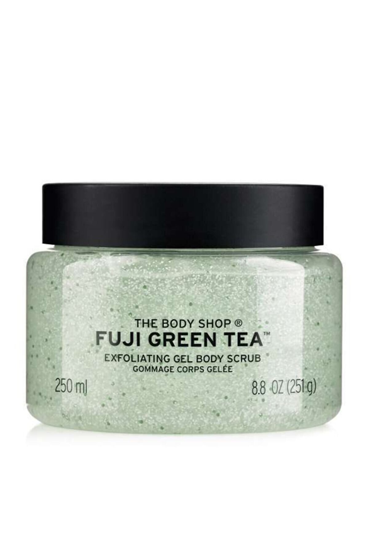 لایه برداری بدن با چای سبز فوجی بادی شاپ The body shop
