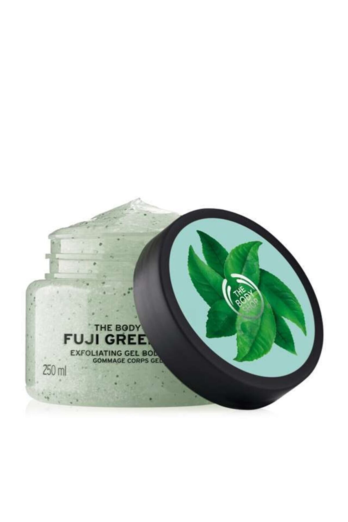لایه برداری بدن با چای سبز فوجی بادی شاپ The body shop